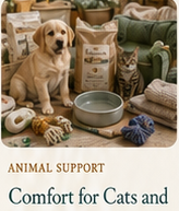 Comfort for Cats and Dogs in Need
