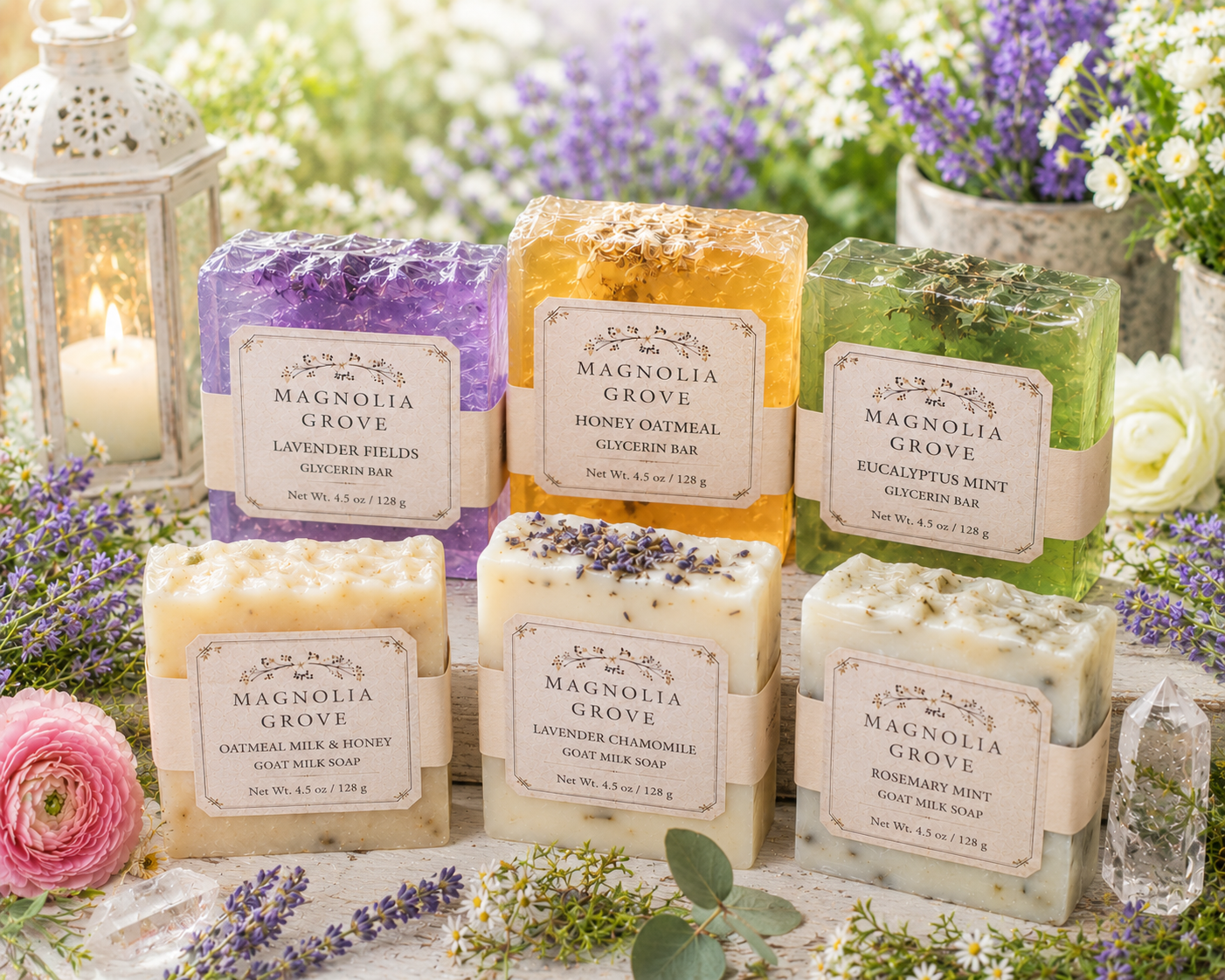 Glycerin & Goat Milk Soap