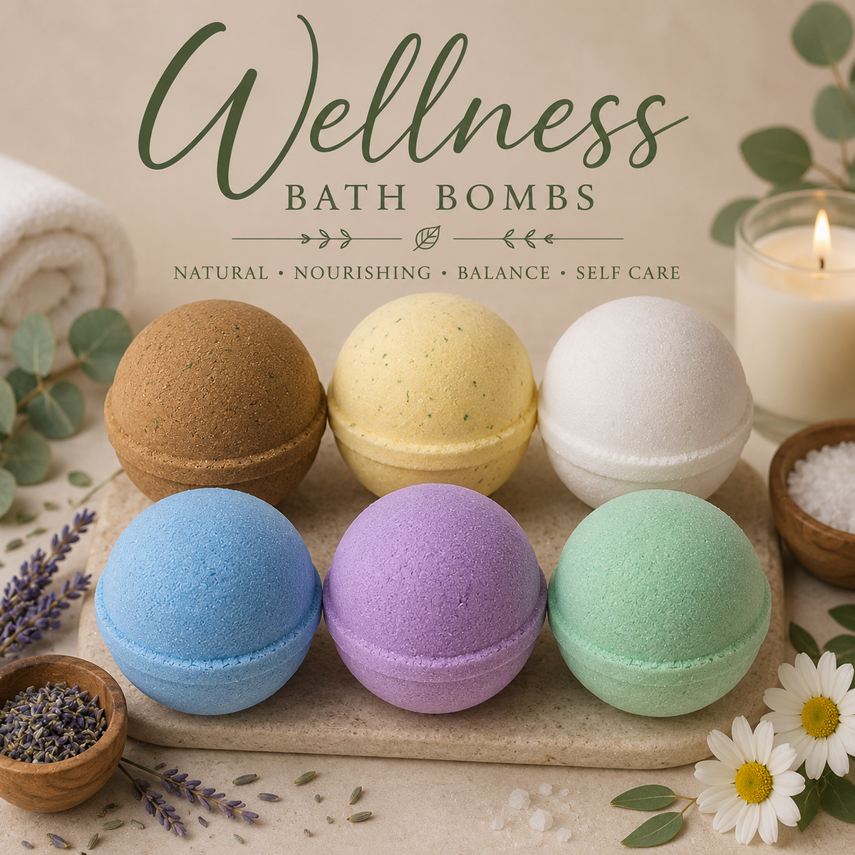 Wellness Bath Bombs