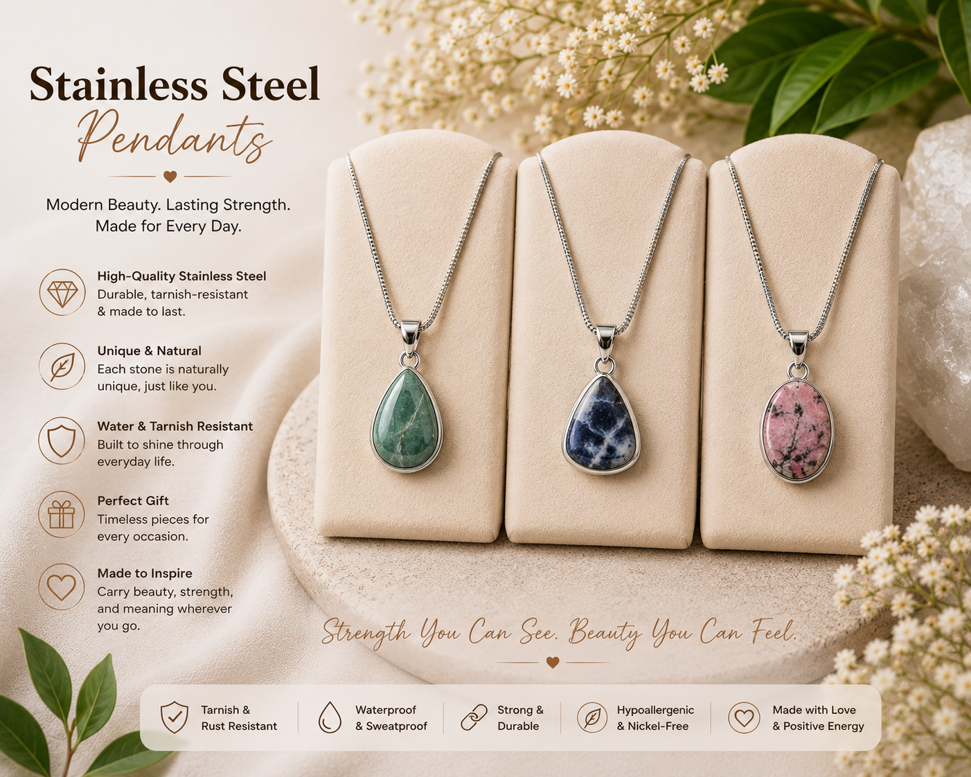 Stainless Steel Pendant