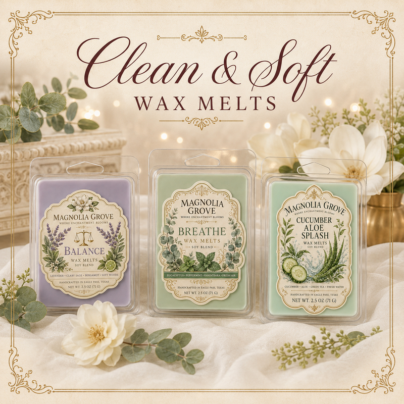 Clean & Soft Wax Melt Collection