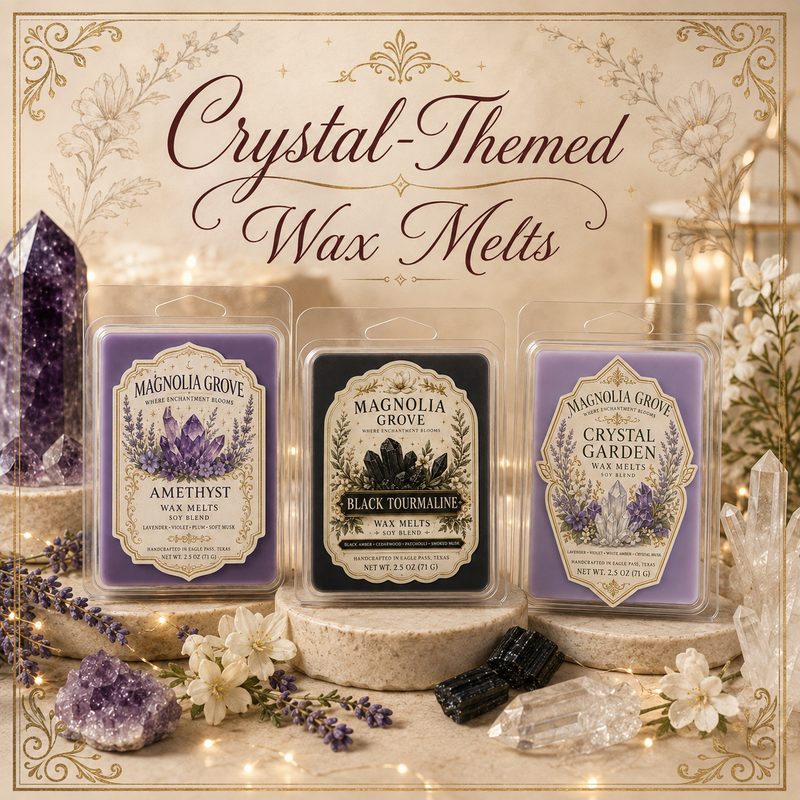 Crystal-Themed Wax Melt Collection