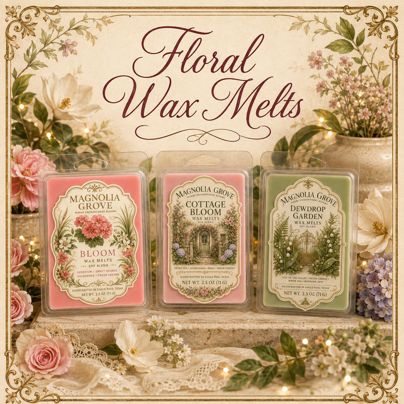 Floral Wax Melt Collection