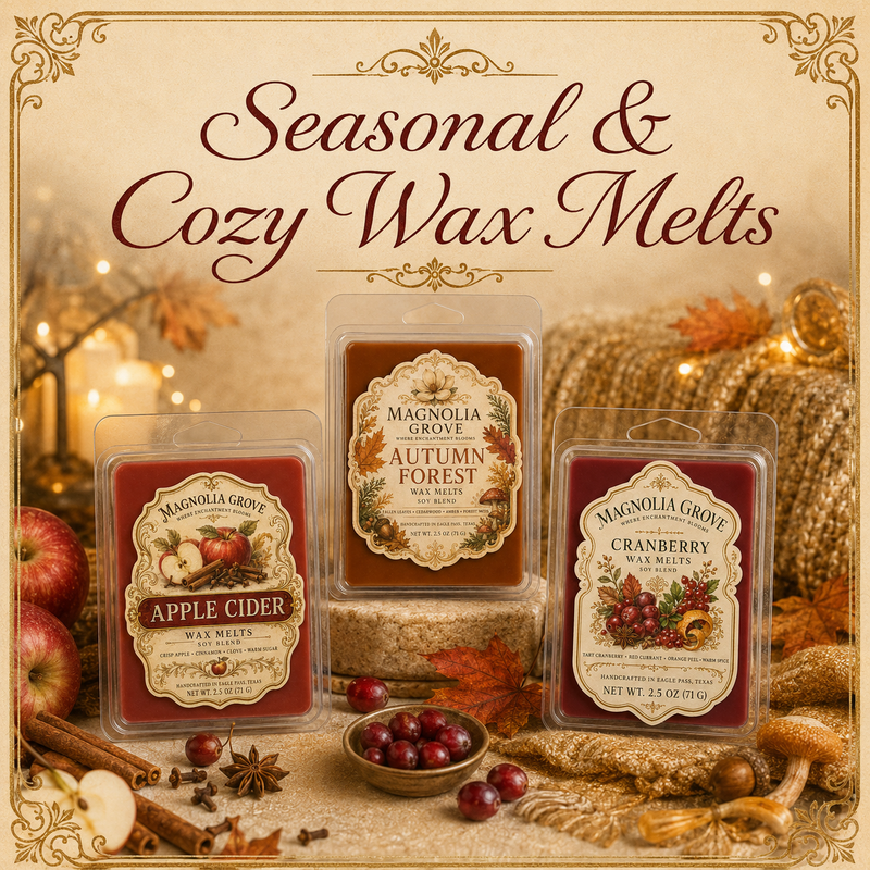 Seasonal & Cozy Wax Melt Collection