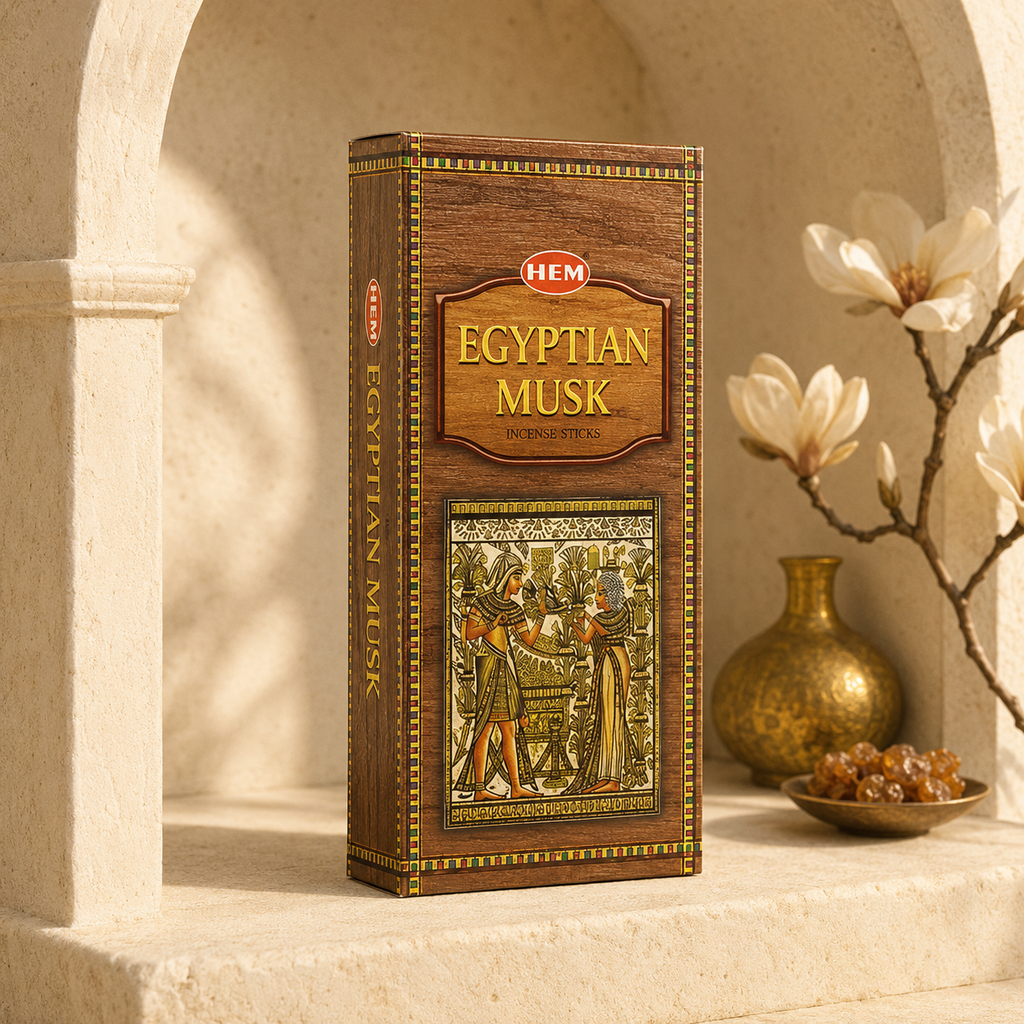 HEM Egyptian Musk Incense Sticks – 20 Count