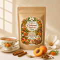 Cinnamon Apricot caffeine-free tisane in Magnolia Grove pouch