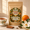Cinnamon Sunrise spiced black tea in Magnolia Grove pouch