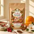 Cranberry Marmalade rooibos and honeybush tisane in Magnolia Grove pouch