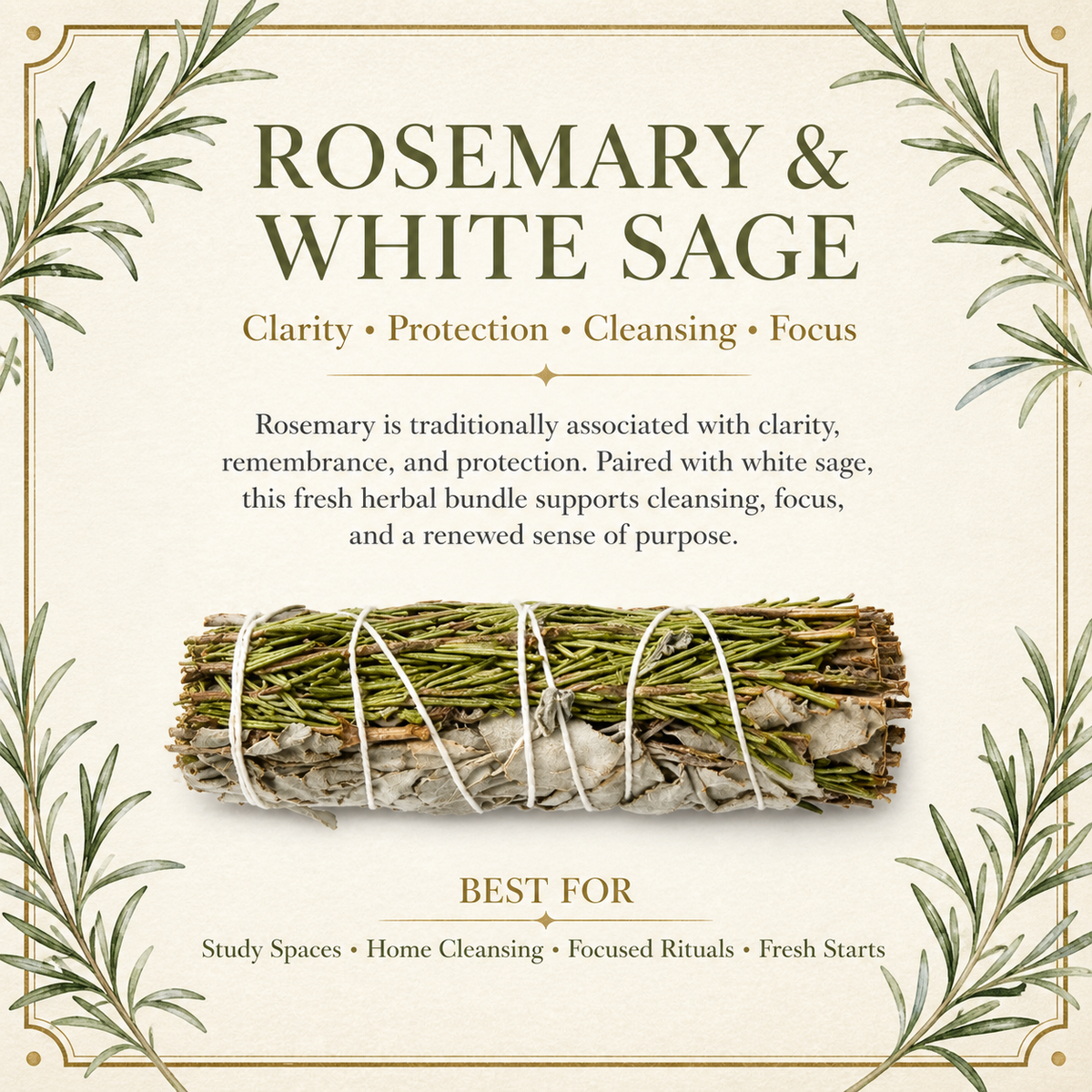 Rosemary White Sage 4" product