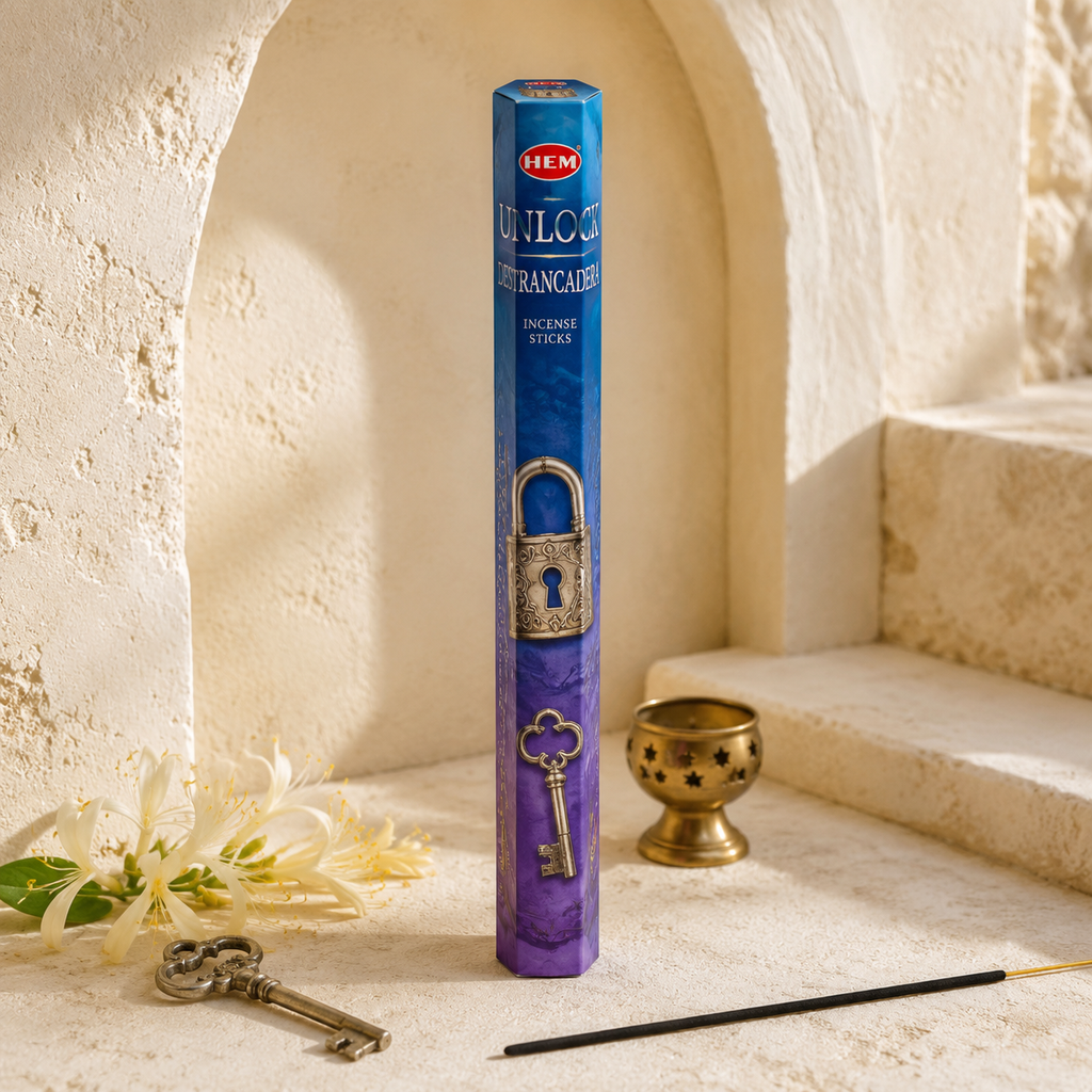 HEM Unlock Incense Sticks 20 Count package