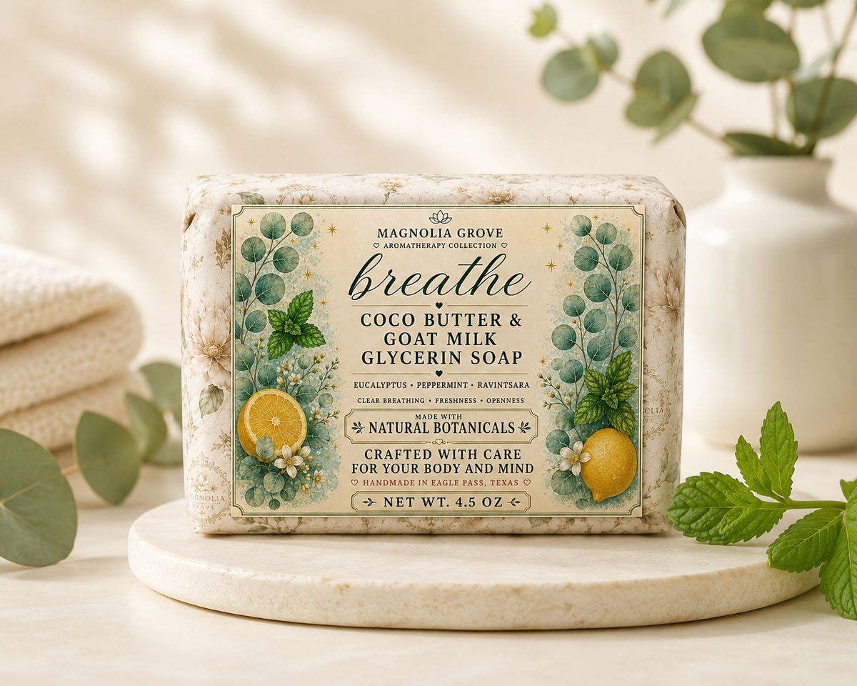 Breathe - Glycerin & Goat Milk Soap