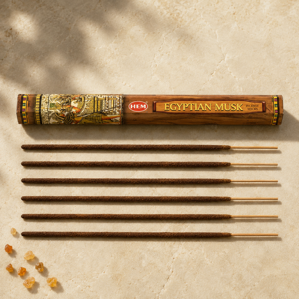 HEM Egyptian Musk Incense Sticks – 20 Count