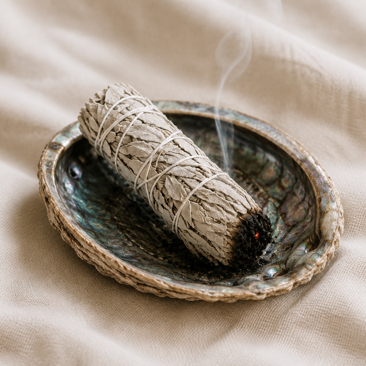 White Sage 4" 2 Pack