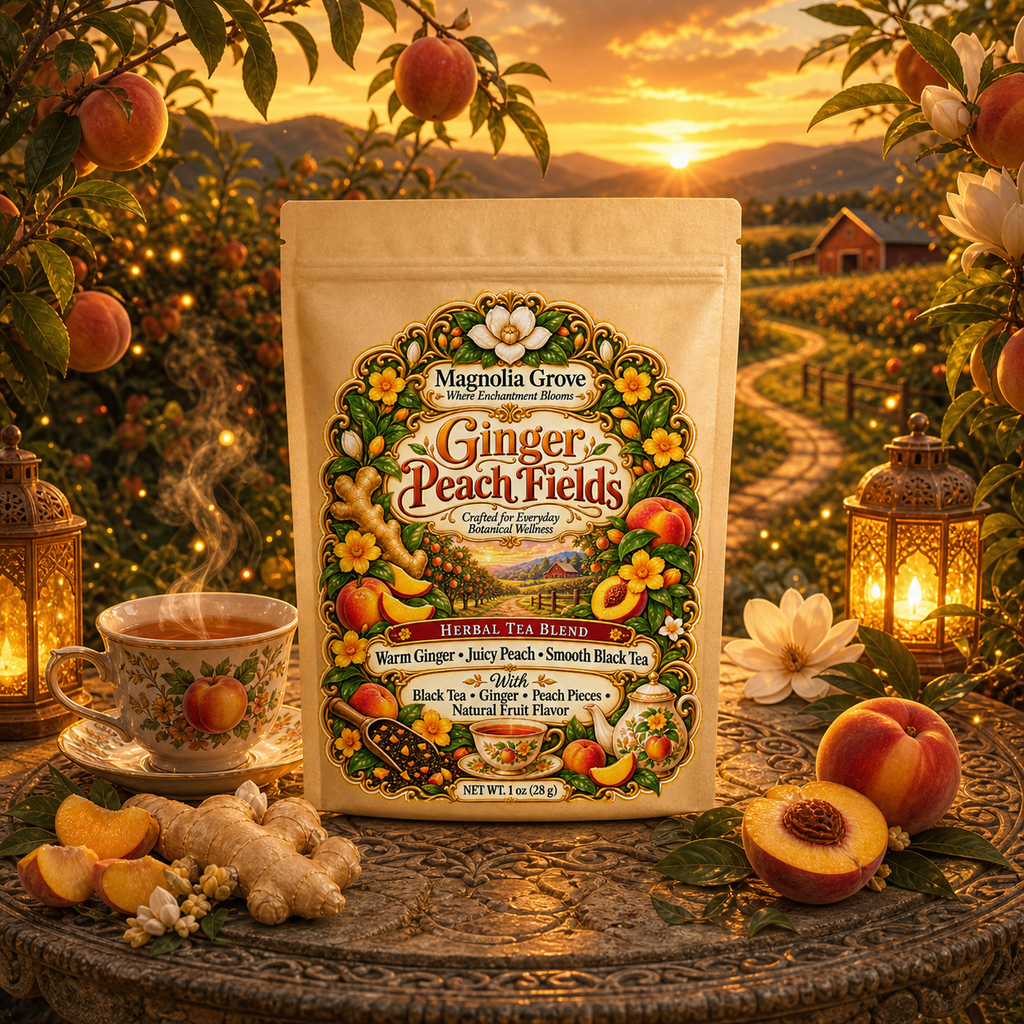 Ginger Peach Fields