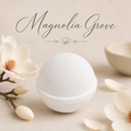 Magnolia Grove handmade floral bath bomb