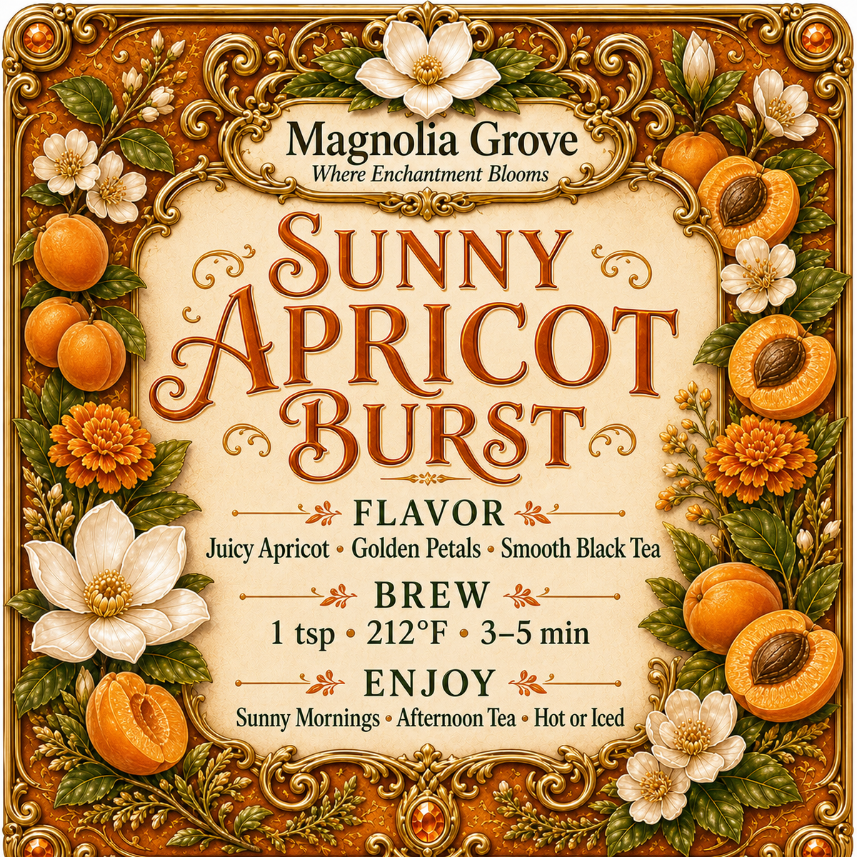 Sunny Apricot Burst