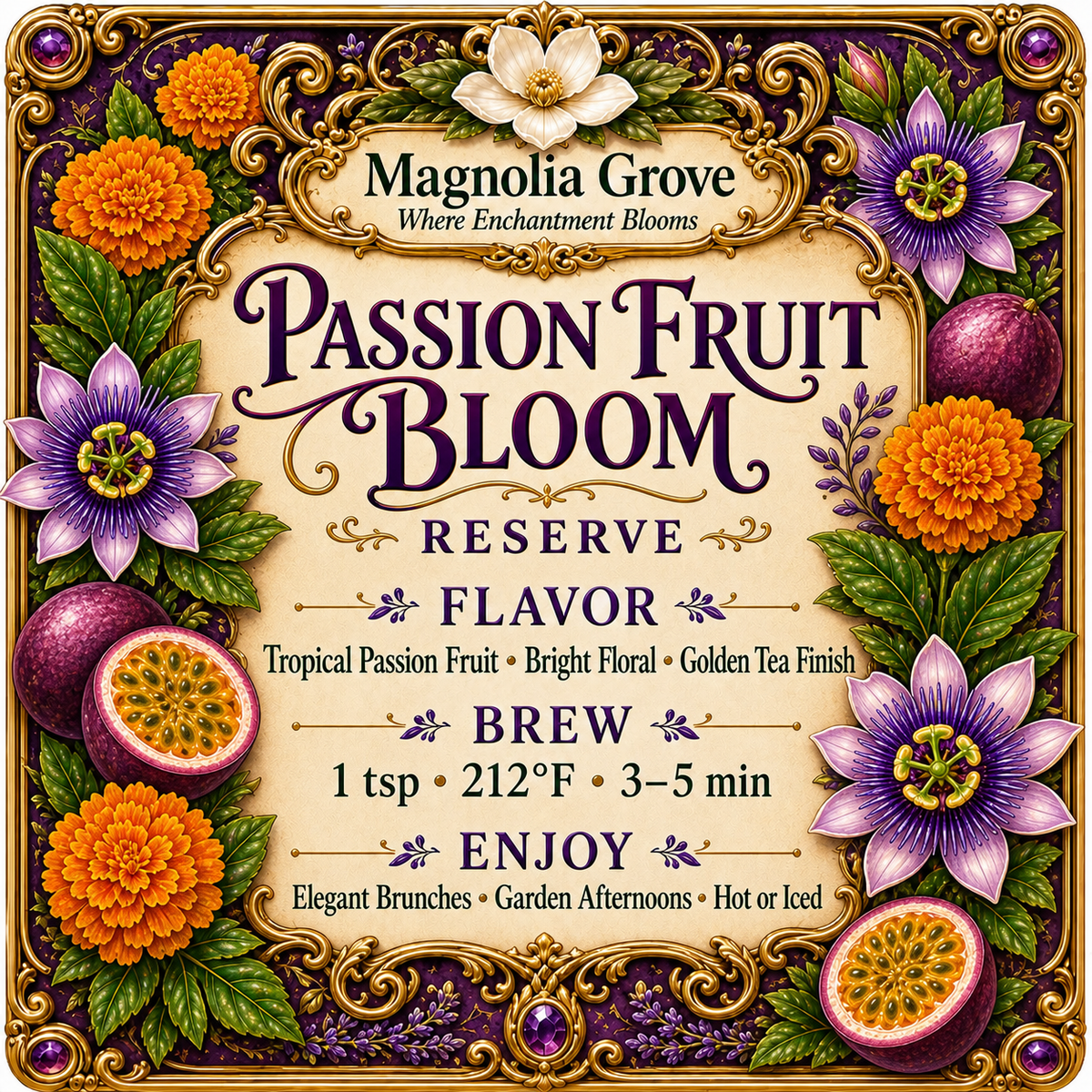Passion Fruit Bloom Reserve