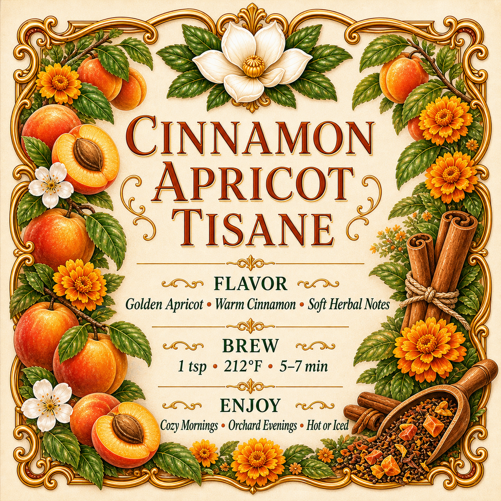 Cinnamon Apricot Tisane