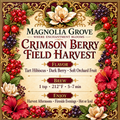 Crimson Berry Field Harvest herbal tea in Magnolia Grove pouch
