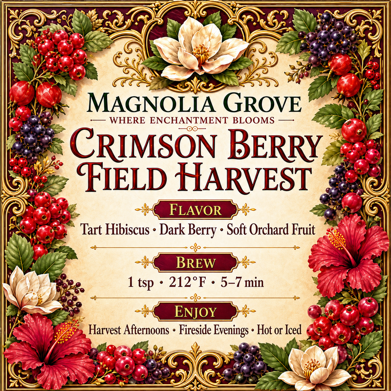 Crimson Berry Field Harvest
