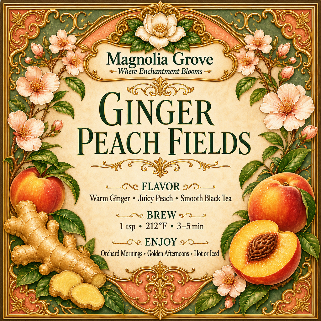 Ginger Peach Fields