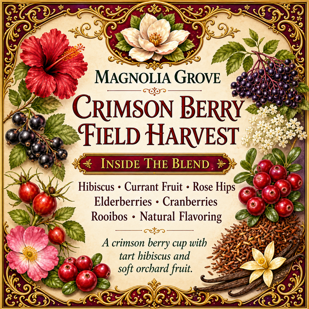 Crimson Berry Field Harvest