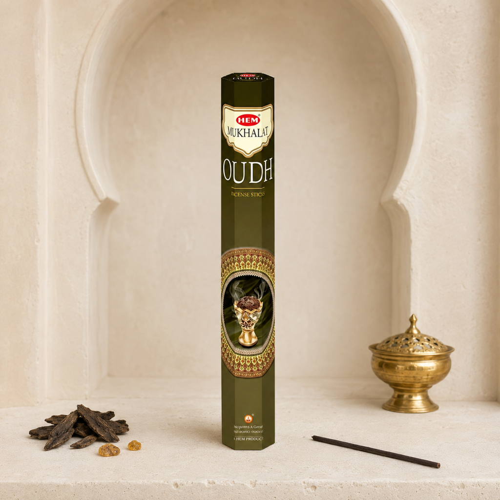 HEM Oudh Incense Sticks – 20 Count