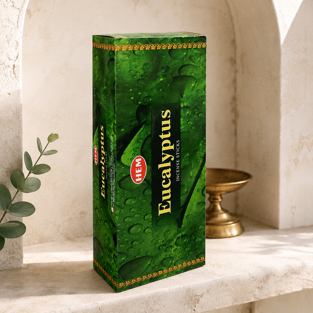 HEM Eucalyptus Incense Sticks – 20 Count