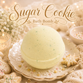 Sugar Cookie handcrafted bath bomb from Magnolia Grove Gifts
