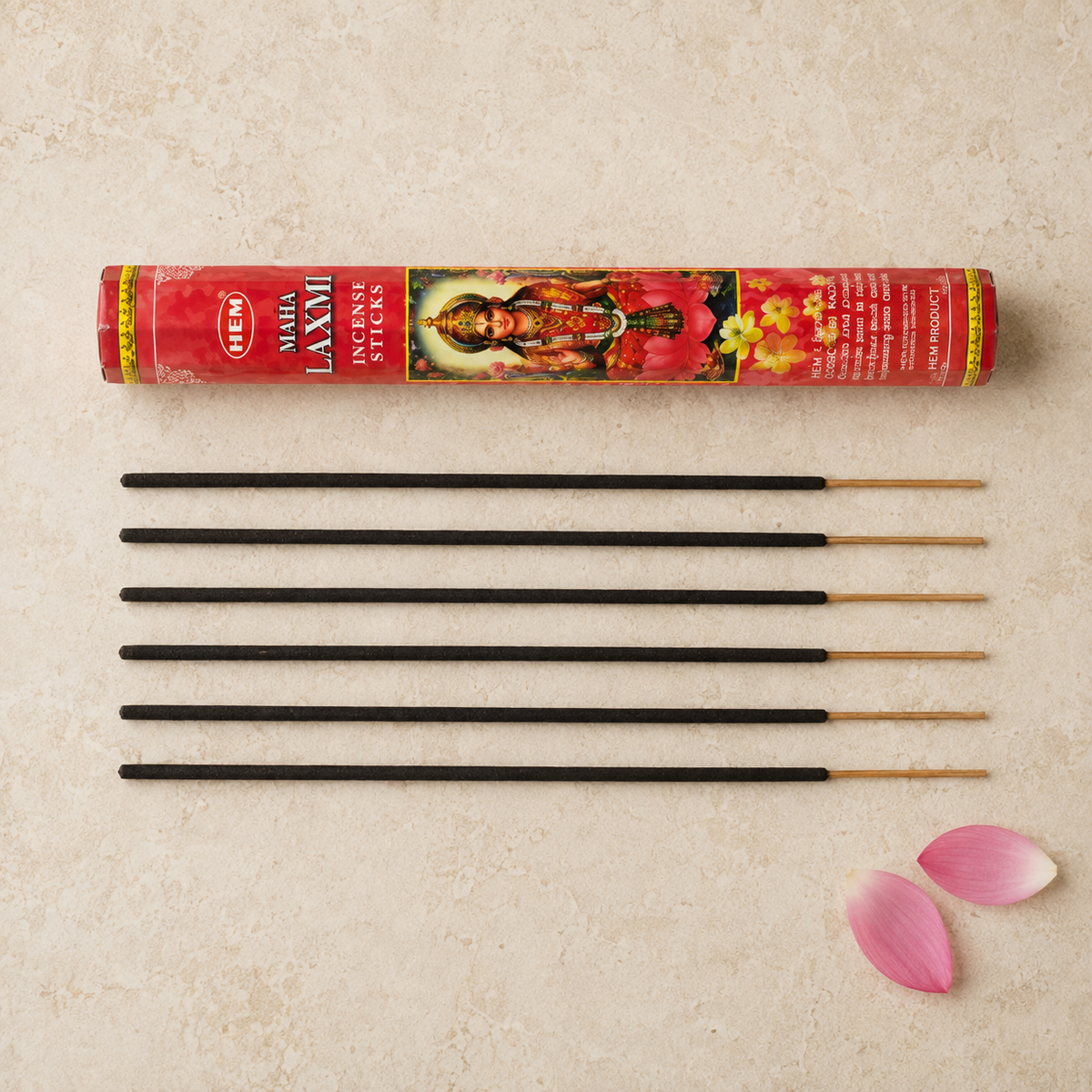 HEM Maha Laxmi Incense Sticks – 20 Count
