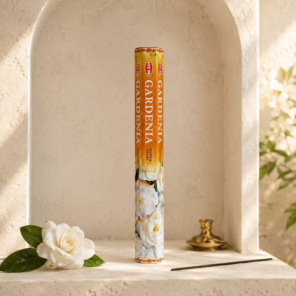 HEM Gardenia Incense Sticks – 20 Count