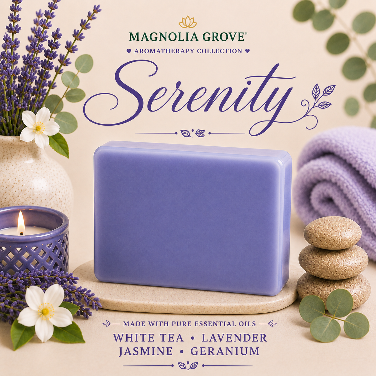 Serenity - Glycerin & Goat Milk Soap