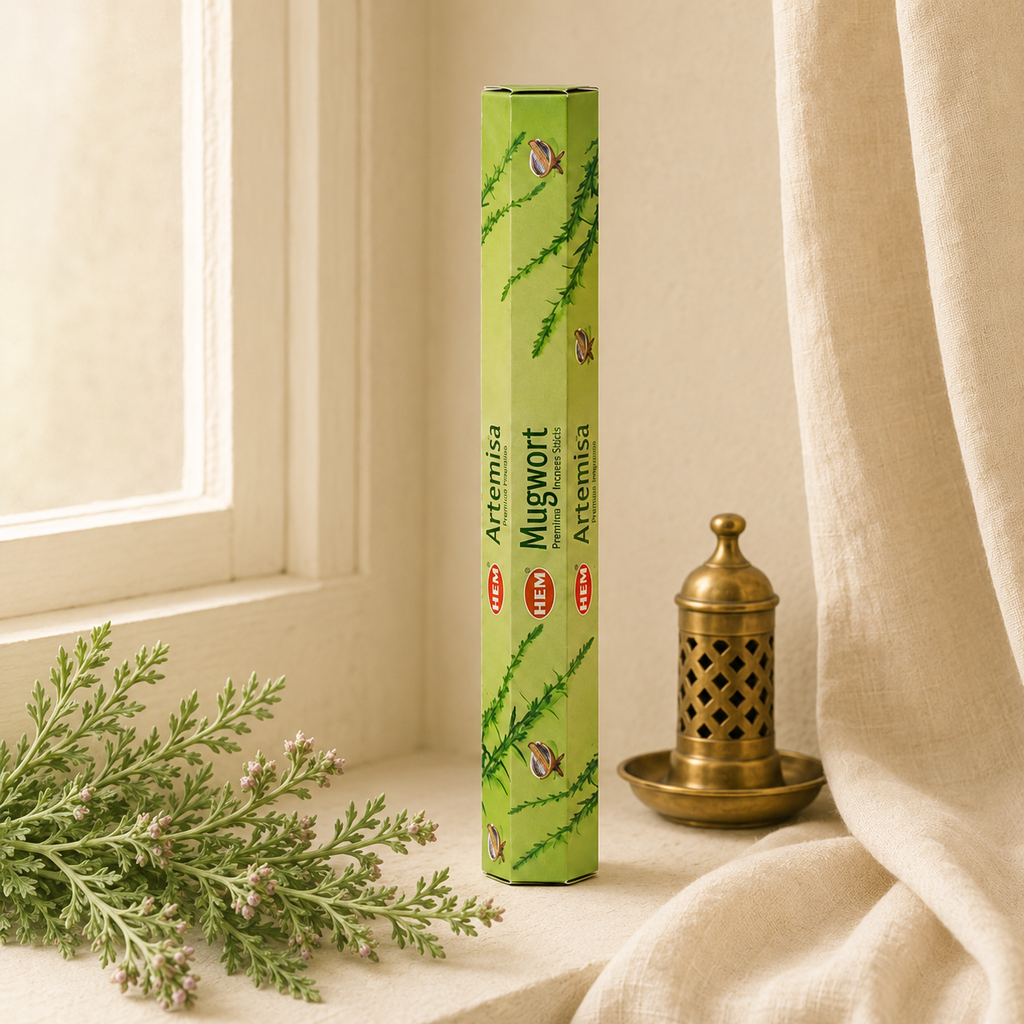 HEM Mugwort Incense Sticks – 20 Count