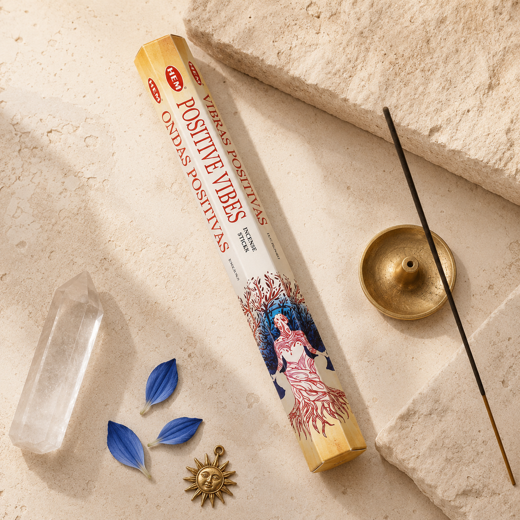 HEM Positive Vibes Incense Sticks – 20 Count
