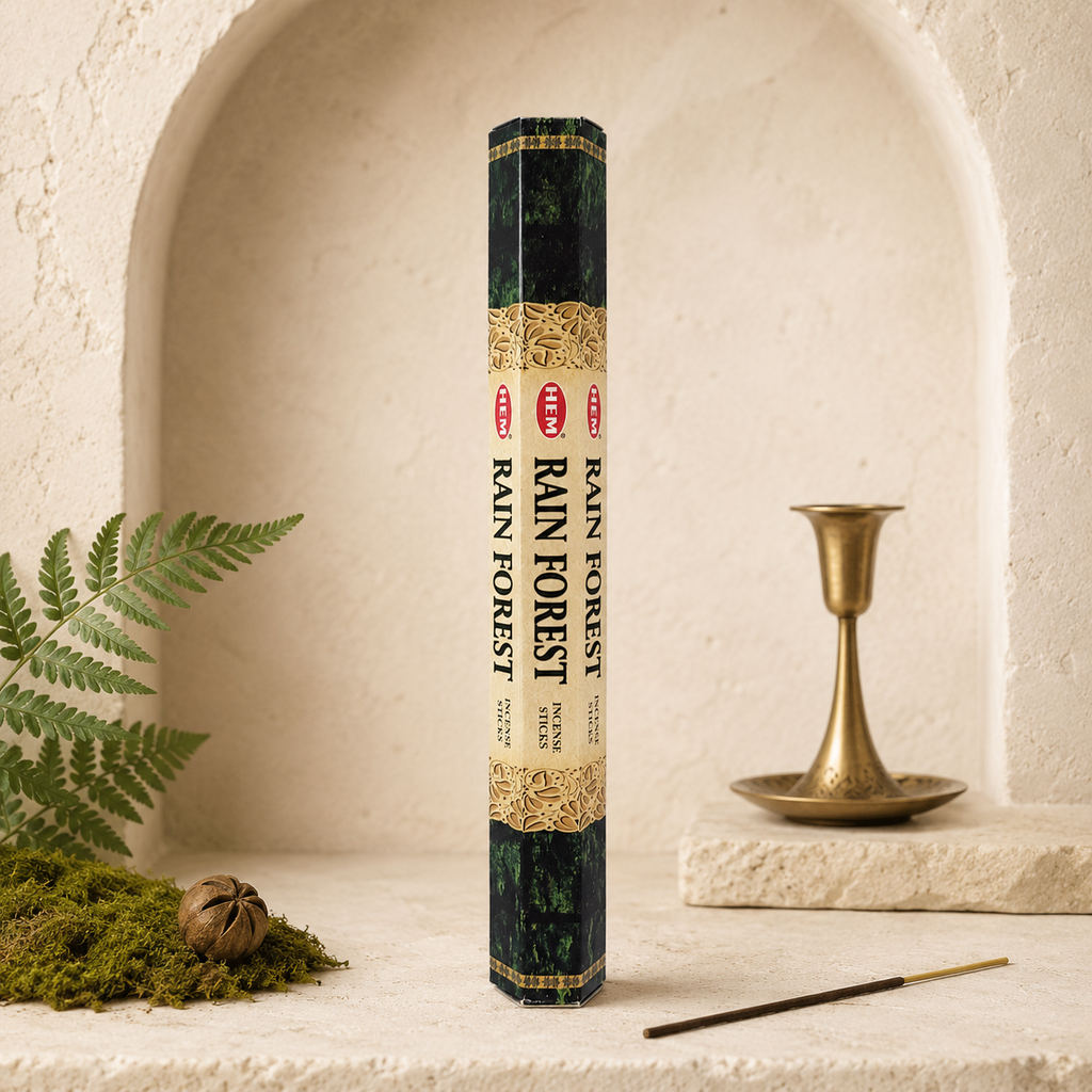 HEM Rain Forest Incense Sticks – 20 Count