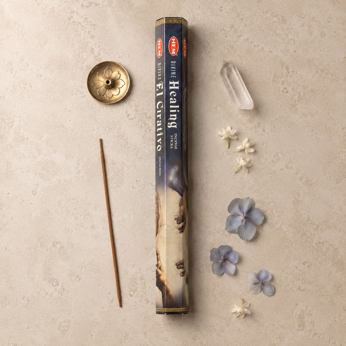 HEM Divine Healing Incense Sticks – 20 Count