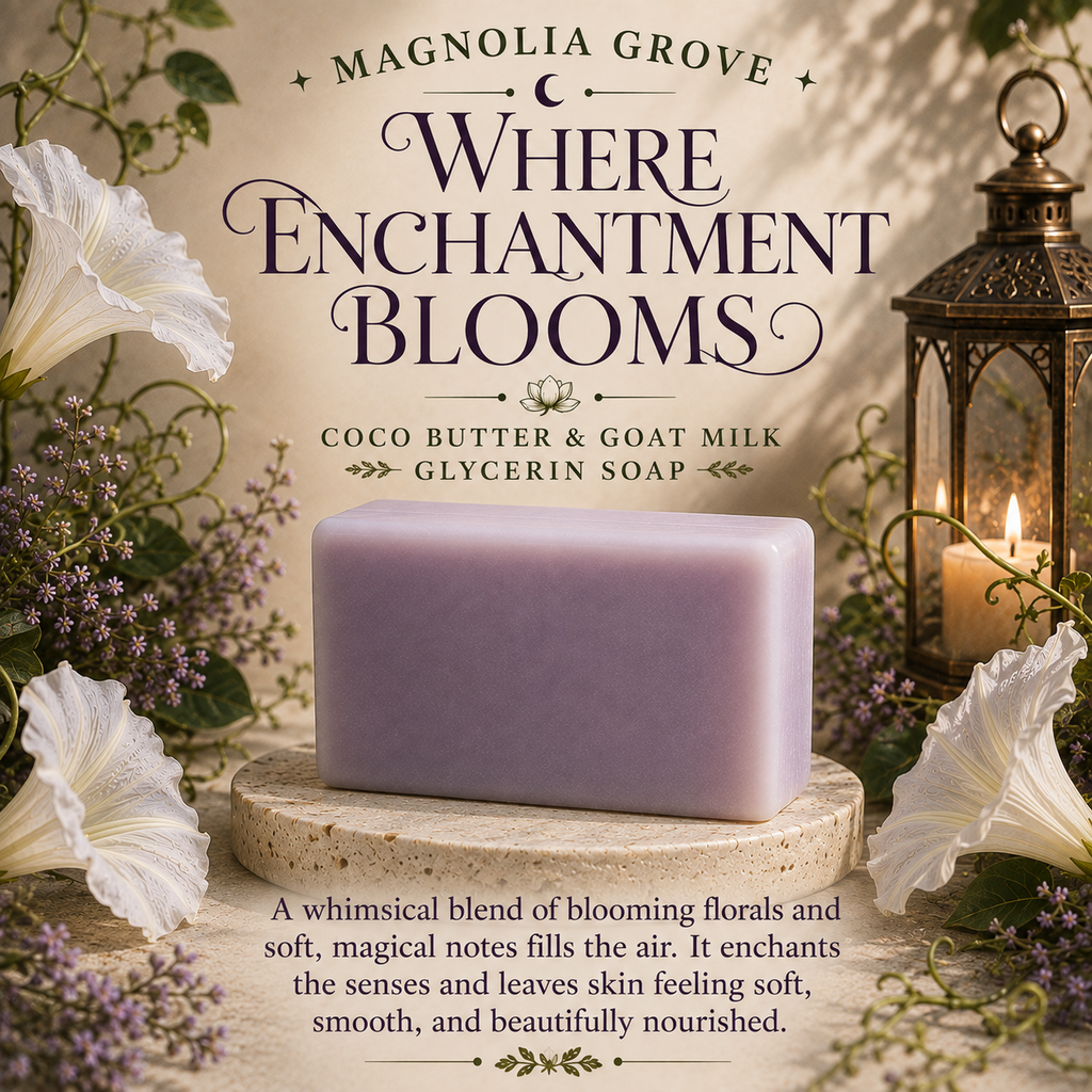Where Enchantment Blooms - Glycerin & Goat Milk Soap