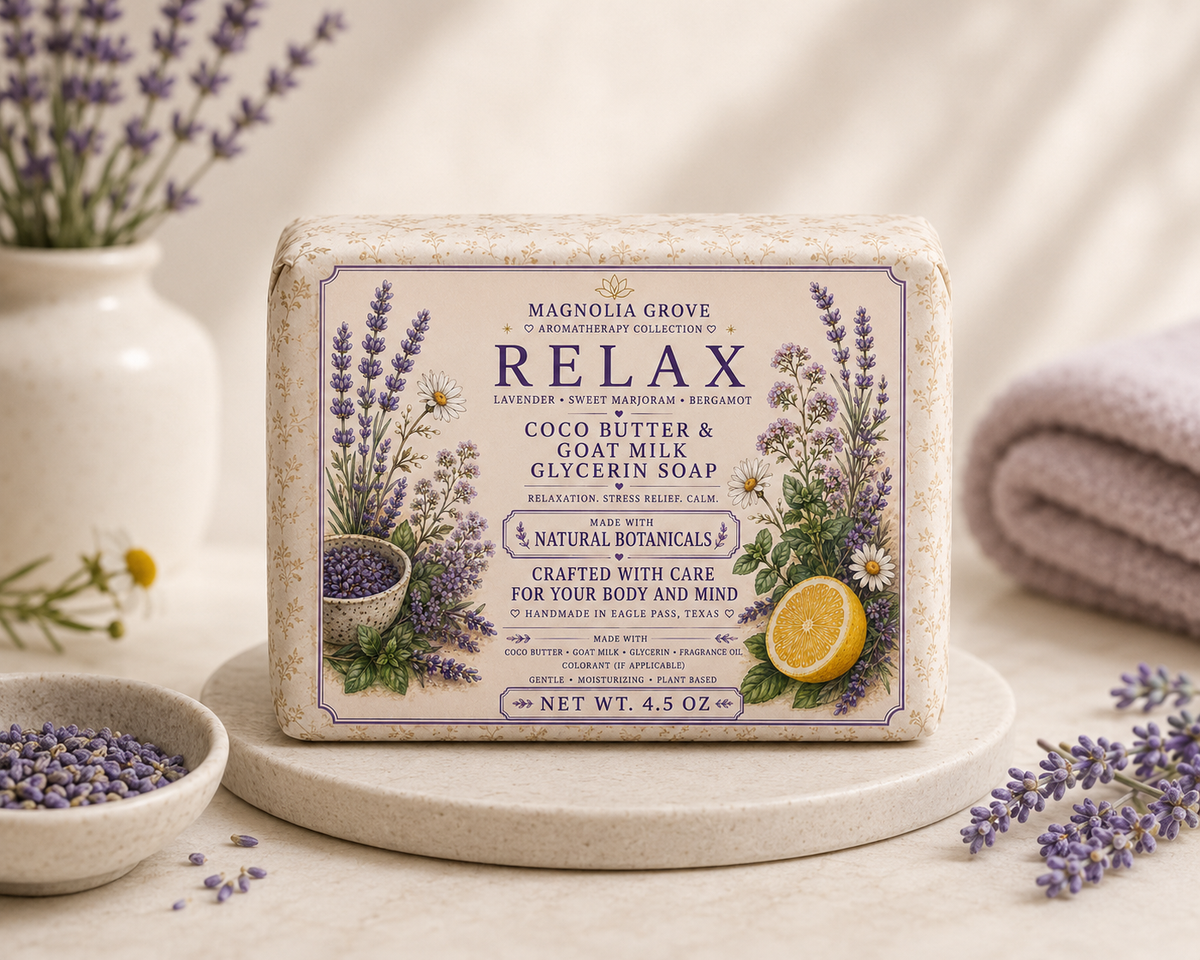 Relax - Glycerin & Goat Milk Soap