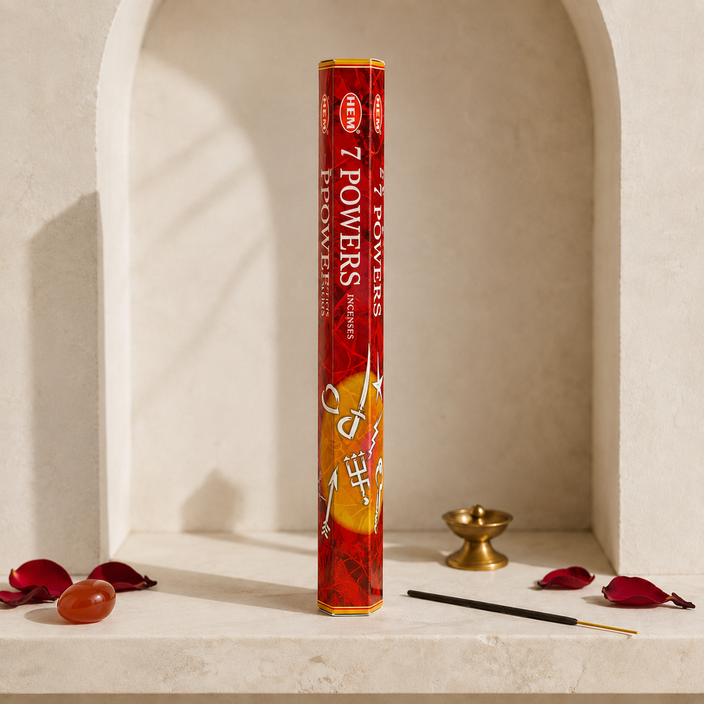 HEM Seven Powers Incense Sticks – 20 Count