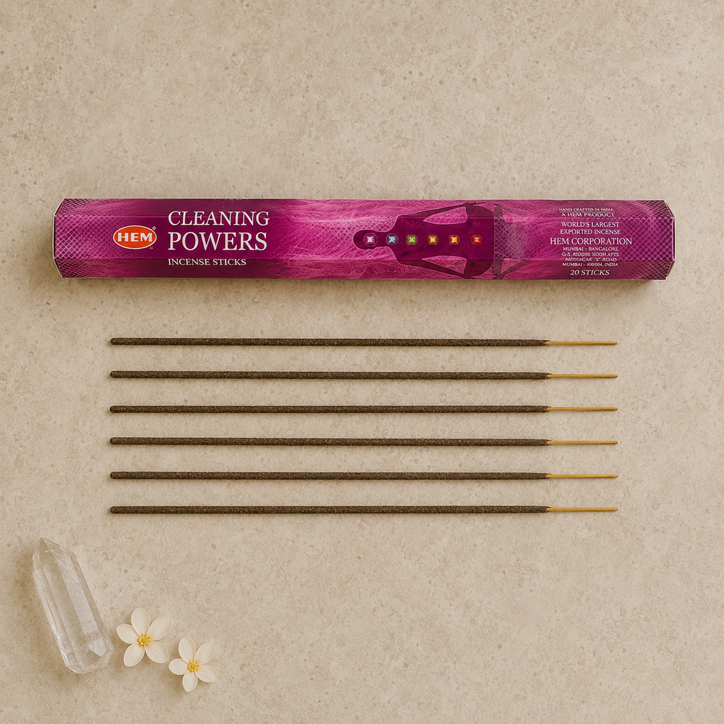 HEM Cleaning Powers Incense Sticks – 20 Count