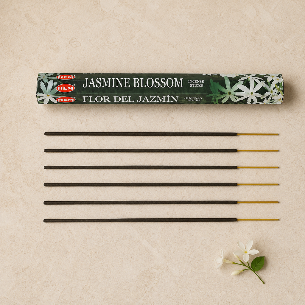 HEM Jasmine Blossom Incense Sticks – 20 Count