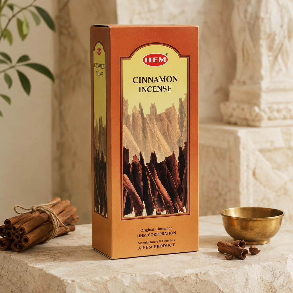 HEM Cinnamon Incense Sticks – 20 Count