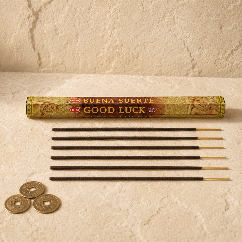 HEM Good Luck Incense Sticks – 20 Count