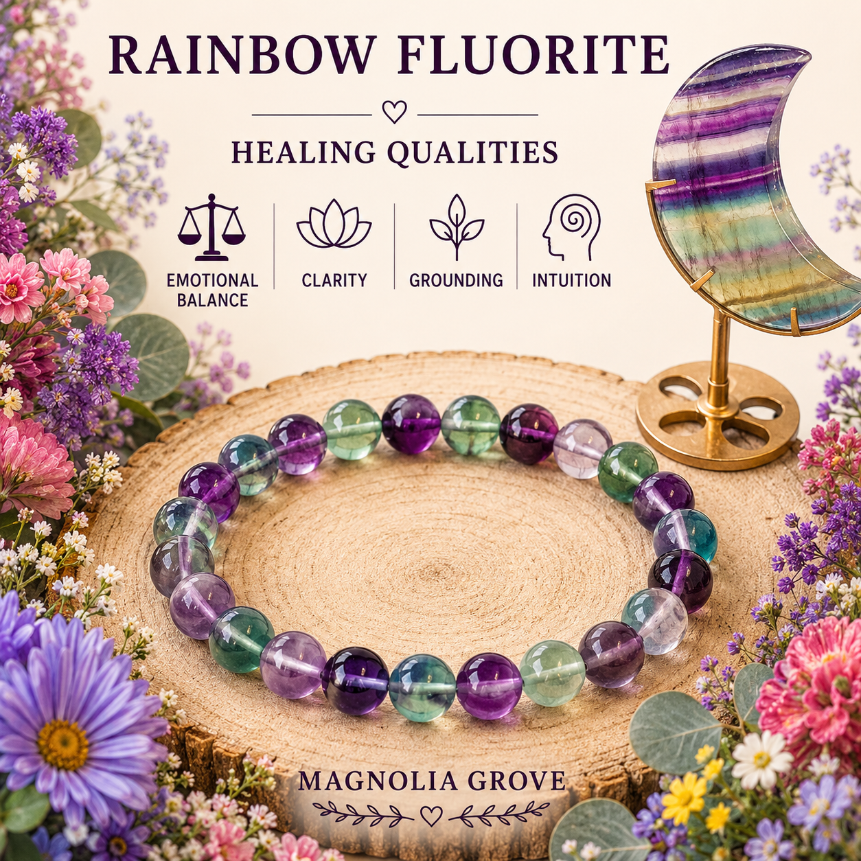 Rainbow Fluorite