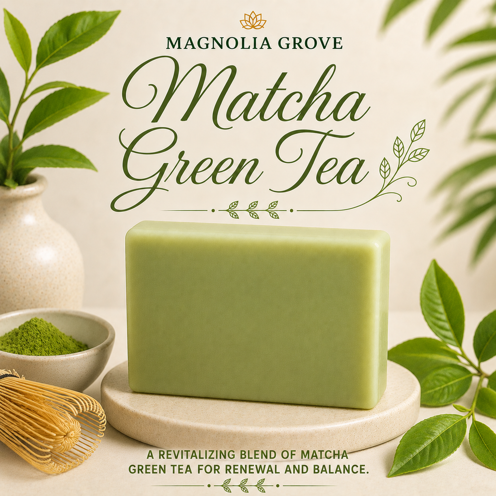 Matcha Green Tea - Glycerin & Goat Milk Soap