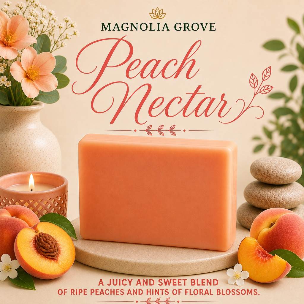 Peach Nectar - Glycerin & Goat Milk Soap