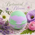 Botanical Bloom handmade bath bomb by Magnolia Grove Gifts