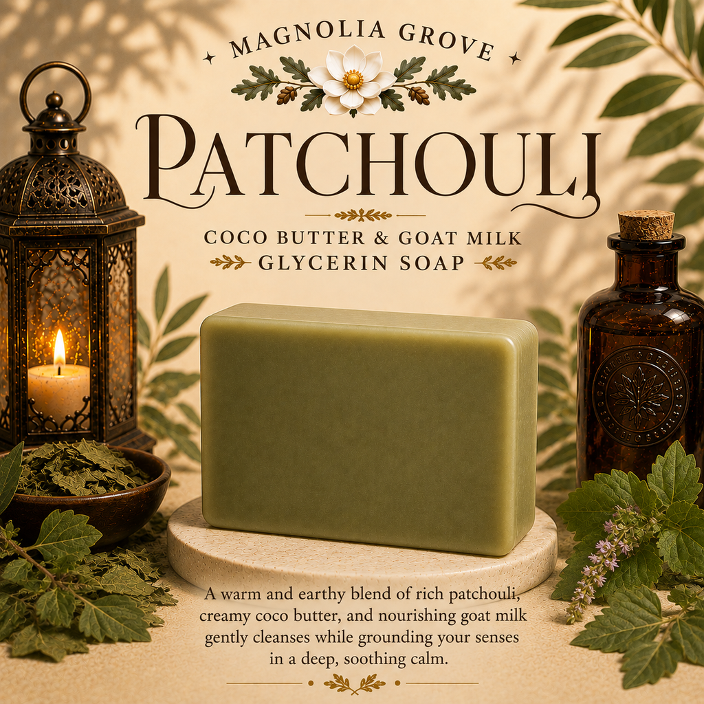 Wild Patchouli - Glycerin & Goat Milk Soap