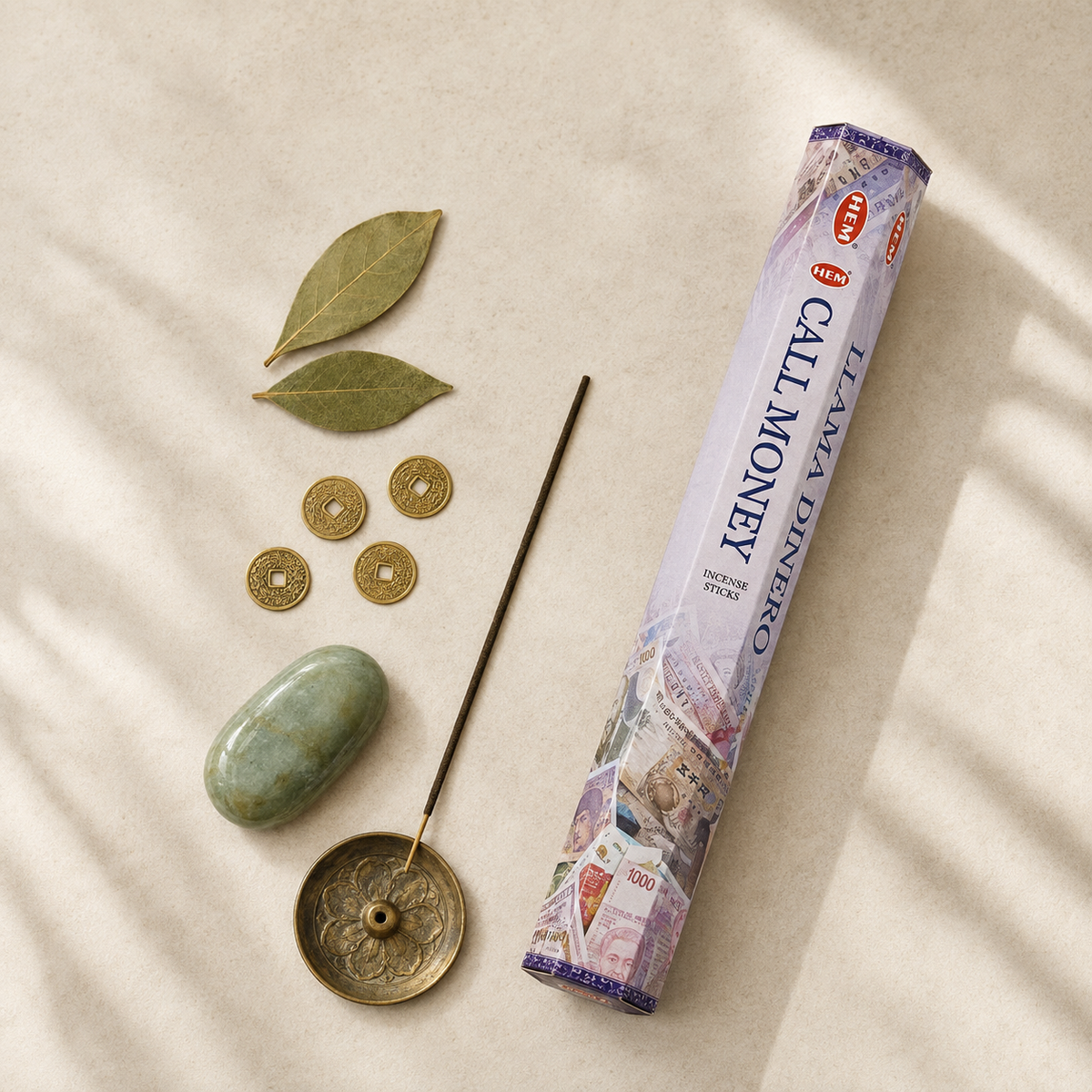 HEM Call Money Incense Sticks – 20 Count