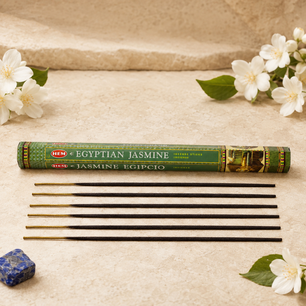 HEM Egyptian Jasmine Incense Sticks – 20 Count
